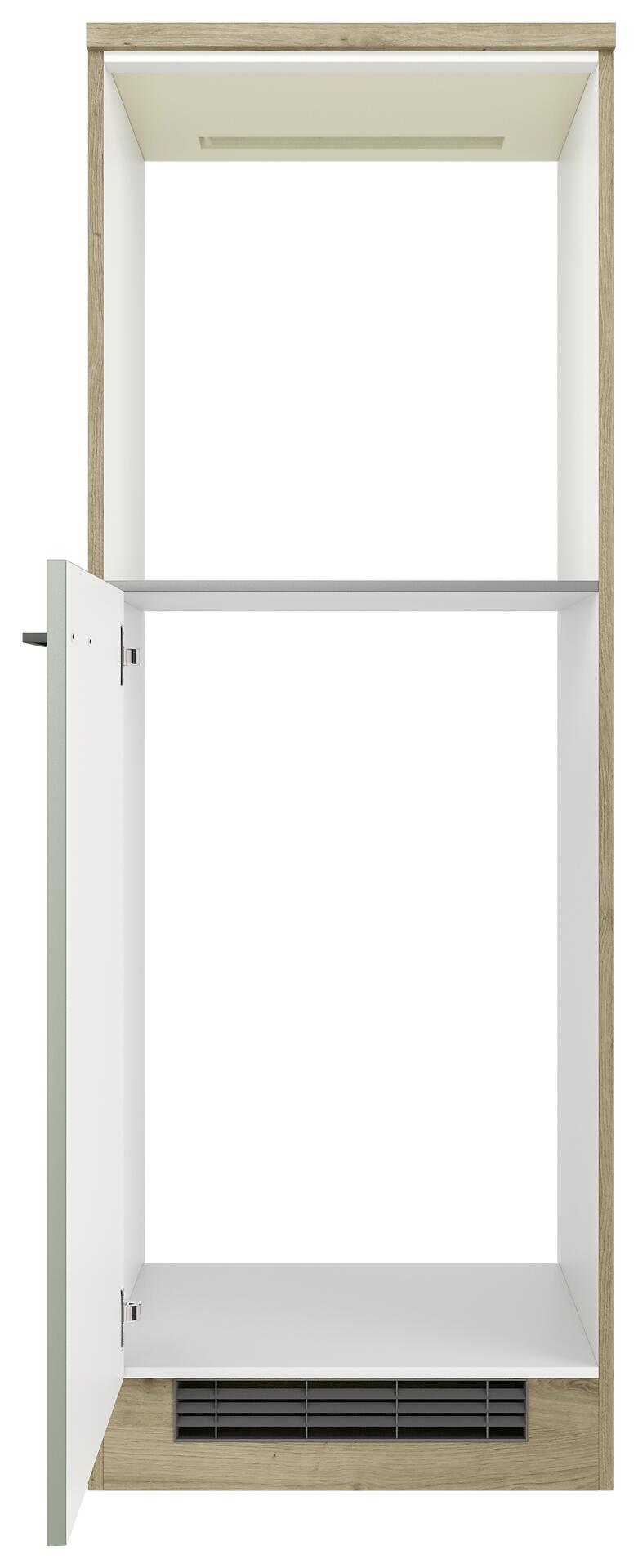 Kühlumbauschrank Cara grün B/H/T: ca. 60x168,5x60 cm Kühlumbauschrank Cara grün B/H/T: ca. 60x168,5x60 cm