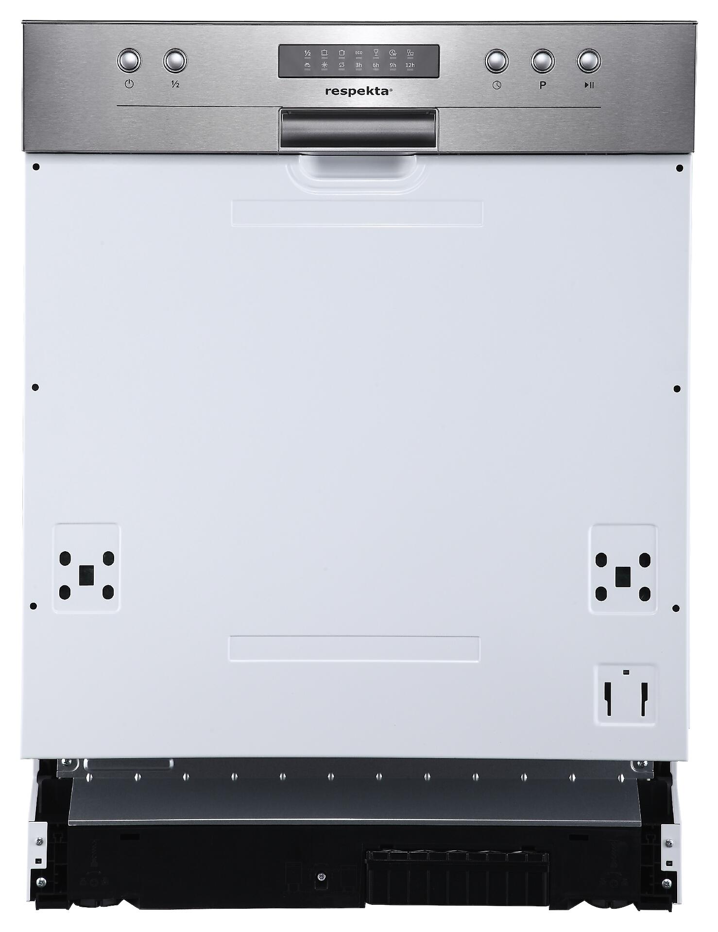 Respekta Einbaugeschirrspüler GSP60TIDM Edelstahl B/H/T: ca. 59,8x81,5x57 cm