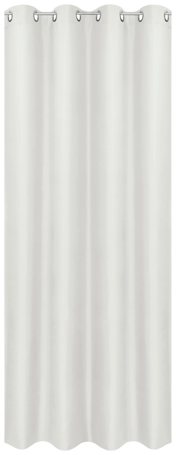 ACUS design collection Ösenvorhang Barnaby weiß B/L: ca. 140x235 cm