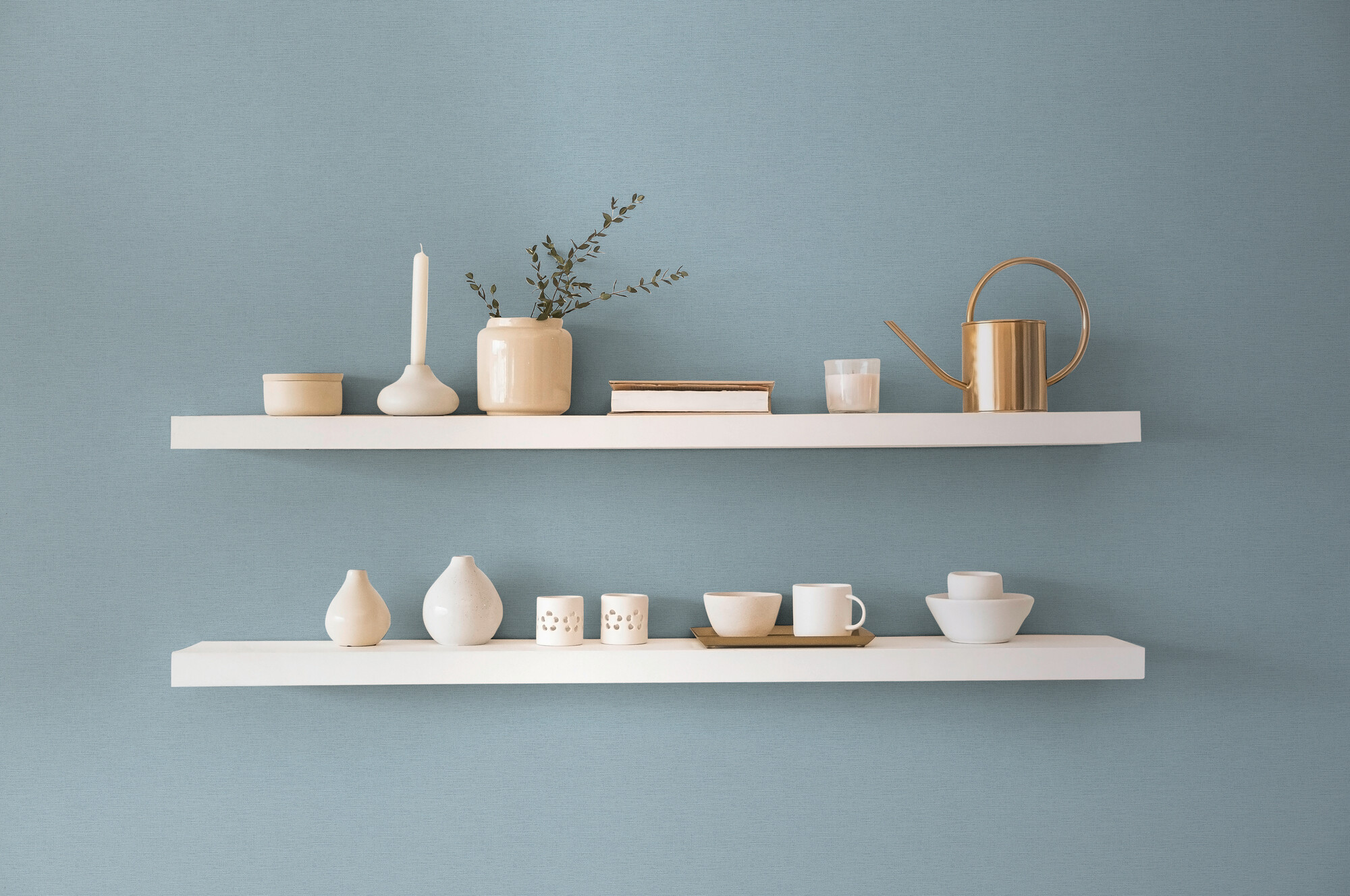 A.S.Creation Vliestapete blau B/H/D: ca. 53x1005x9 cm