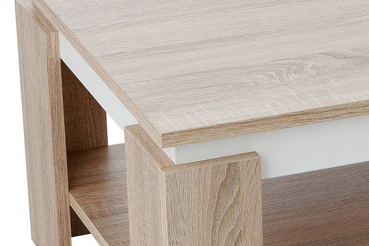 Hela Couchtisch TIM II Eiche Holzwerkstoff B/H/T: ca. 90x41x60 cm