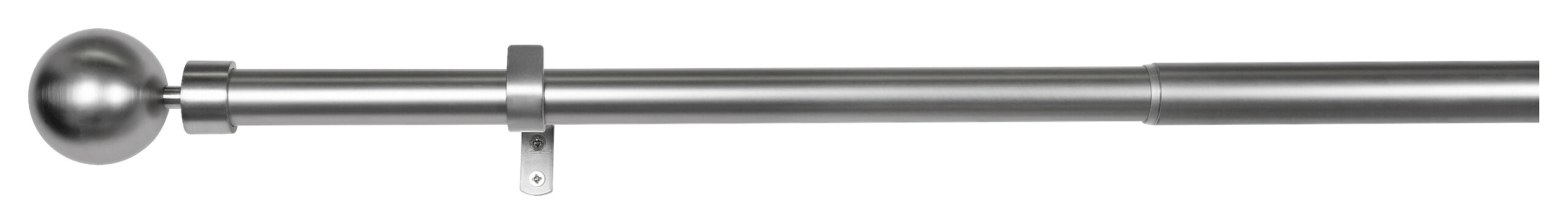 ondeco Stilgarnituren habito/ball-classic Edelstahloptik Metall ausziehbar von ca. 190 bis 360 cm 1.0 Läufe