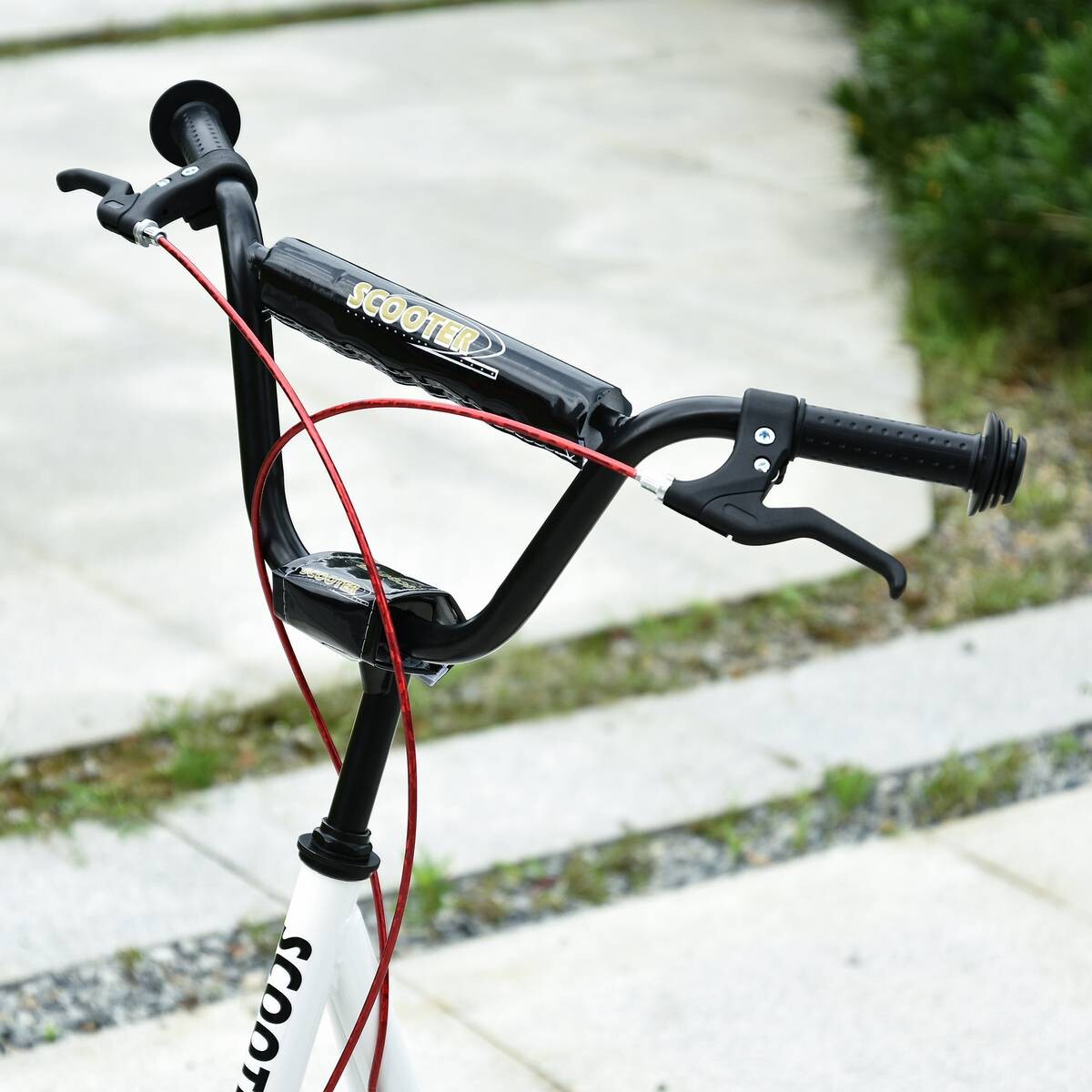 HOMCOM Kinderscooter weiß