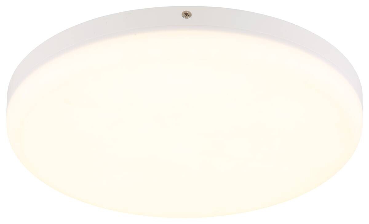 GLOBO Deckenleuchte klar weiß Acryl Metall H/D: ca. 7x48 cm 1 Brennstellen