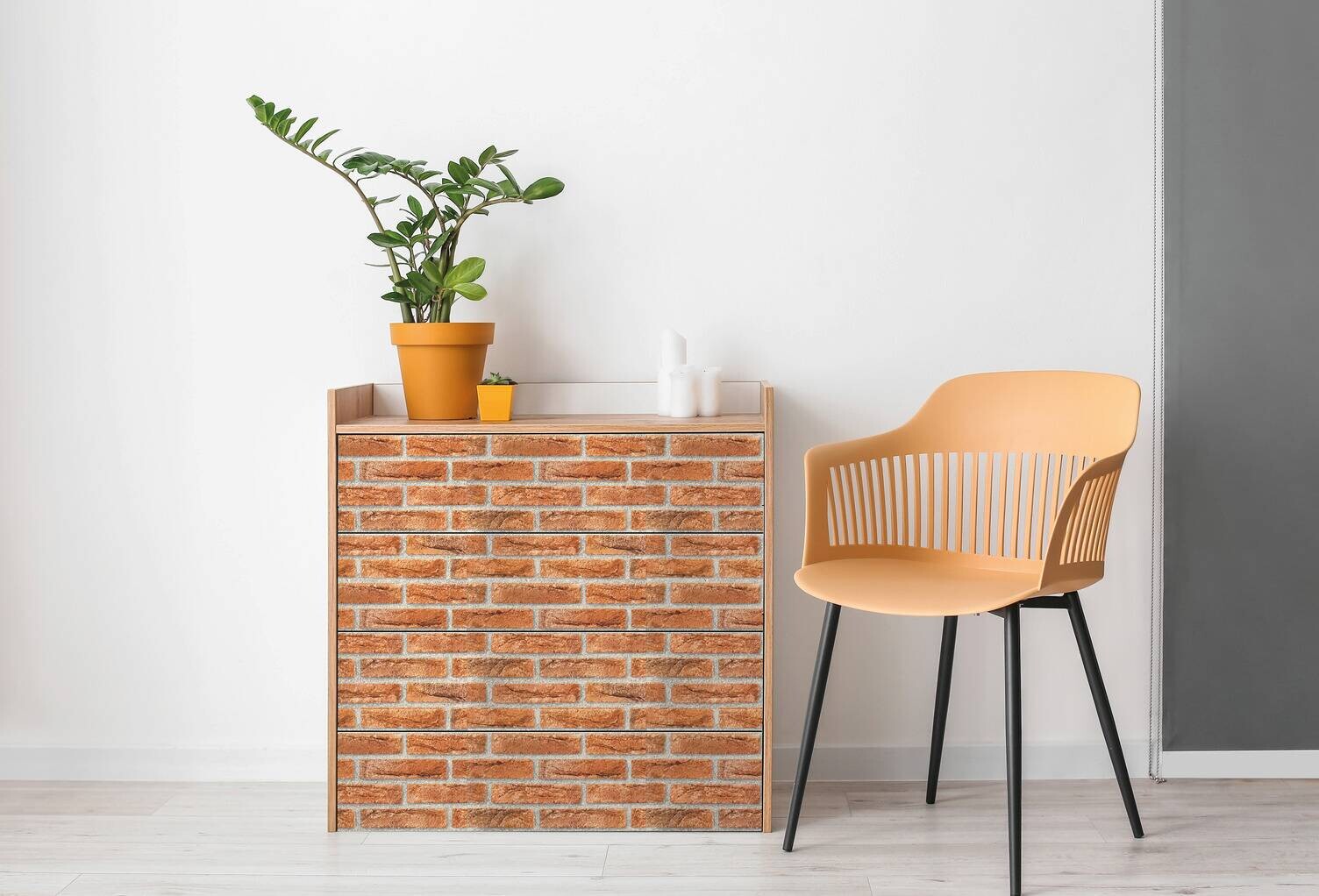 d-c-fix Dekofolie Steine Ahaus Steine rotbraun B/L: ca. 45x200 cm