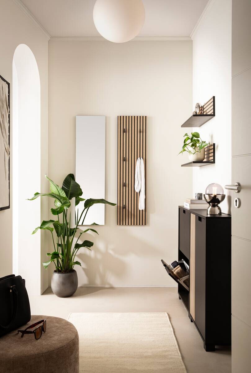 Unterschrank Ryker schwarz matt B/H/T: ca. 59,8x85,2x19,55 cm