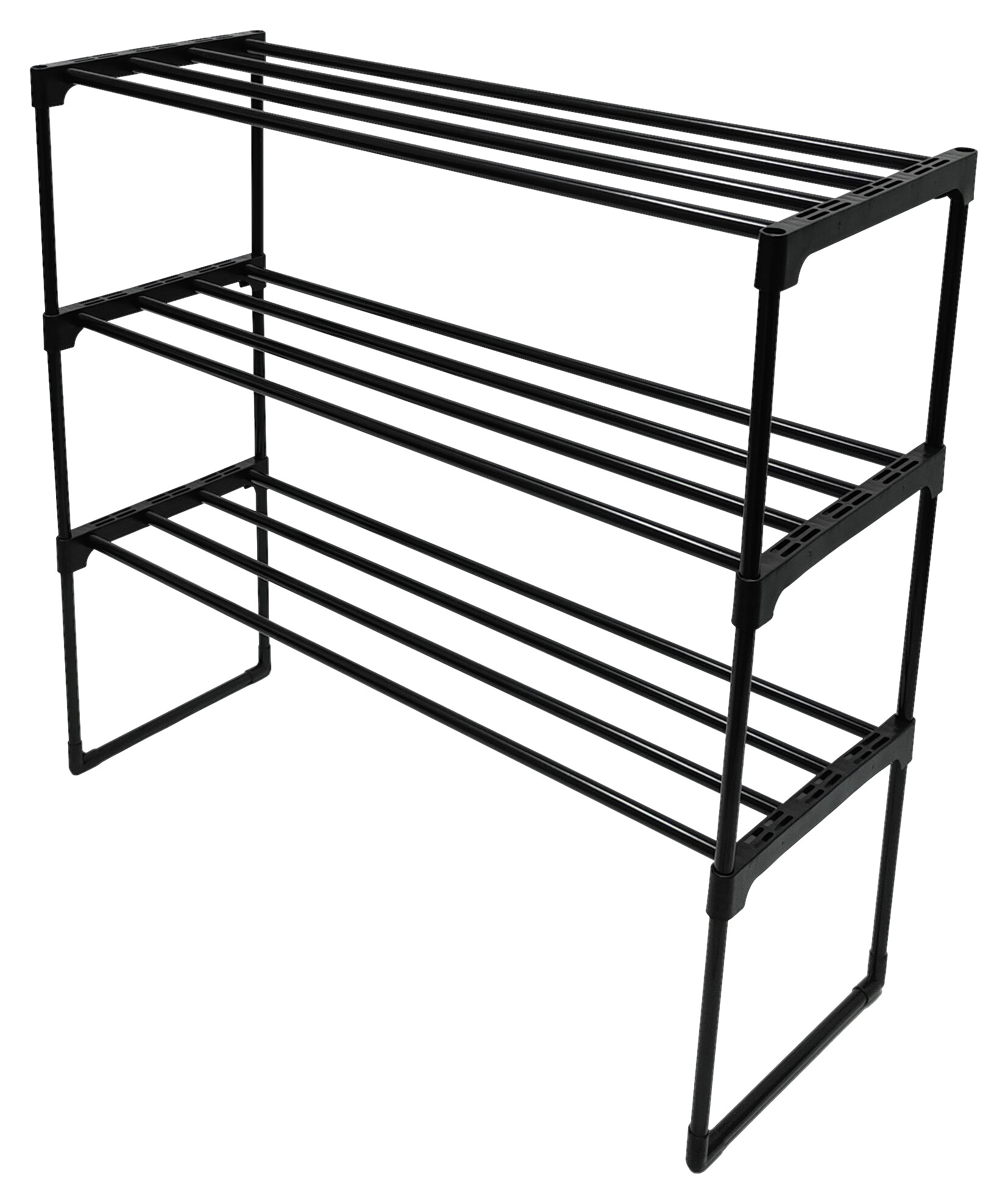 Schuhregal Bibi schwarz B/H/T: ca. 67x51x29 cm