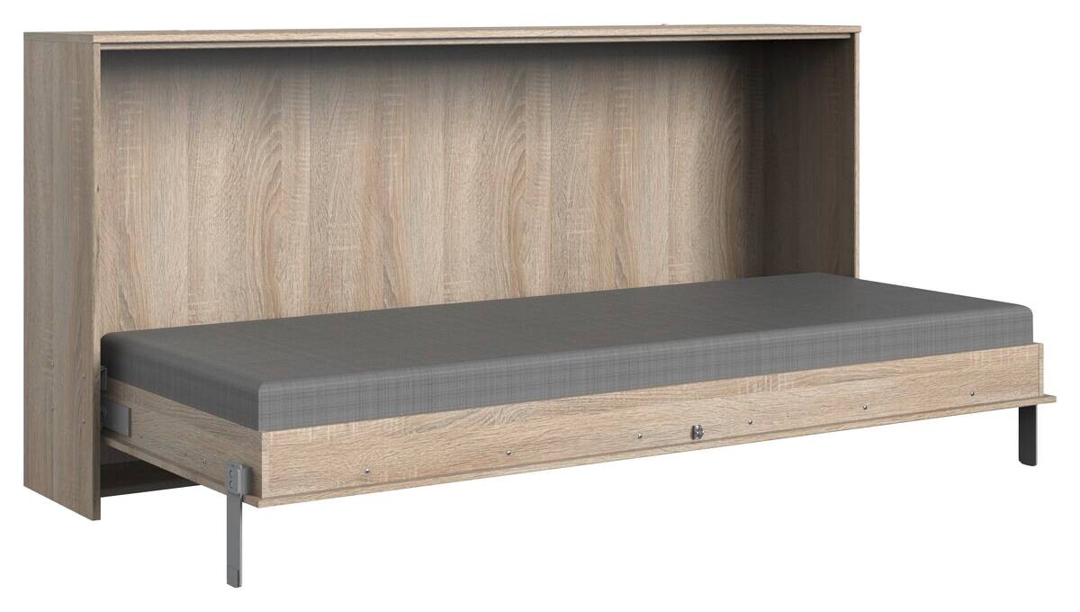 Klappbett Juist Eiche Sägerau Nachbildung Liegefläche B/L: ca. 90x200 cm Klappbett Juist Eiche Sägerau Nachbildung Liegefläche B/L: ca. 90x200 cm