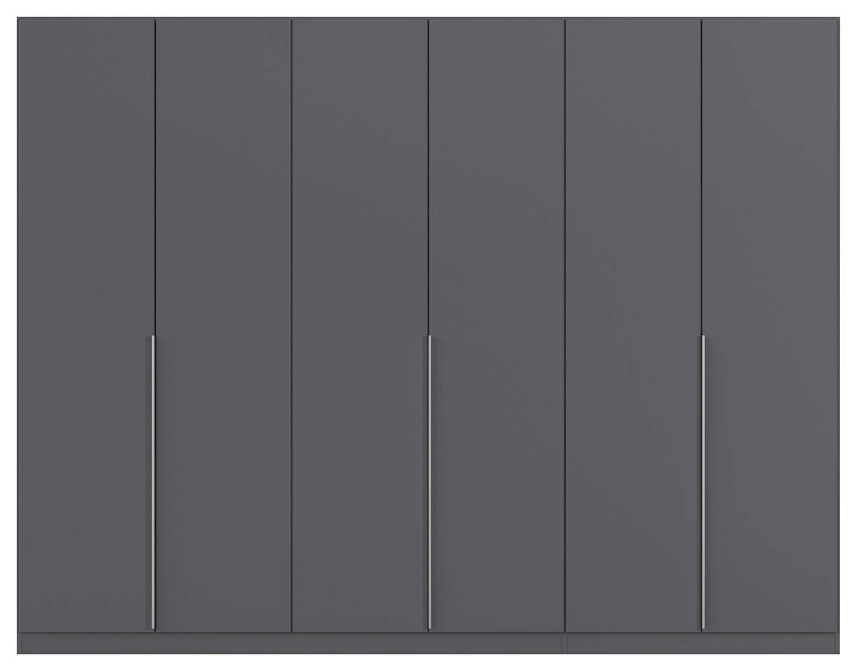 Kleiderschrank Alabama grau B/H/T: ca. 271x210x54 cm