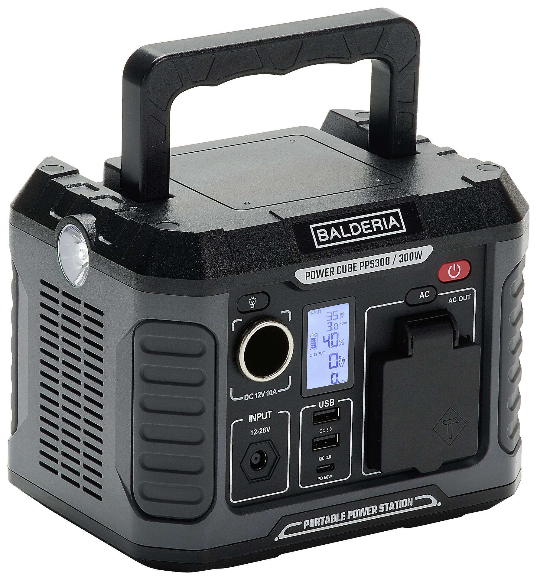 Balderia Powerstation PS300-120 B/H/T: ca. 161,5x52x2,5 cm