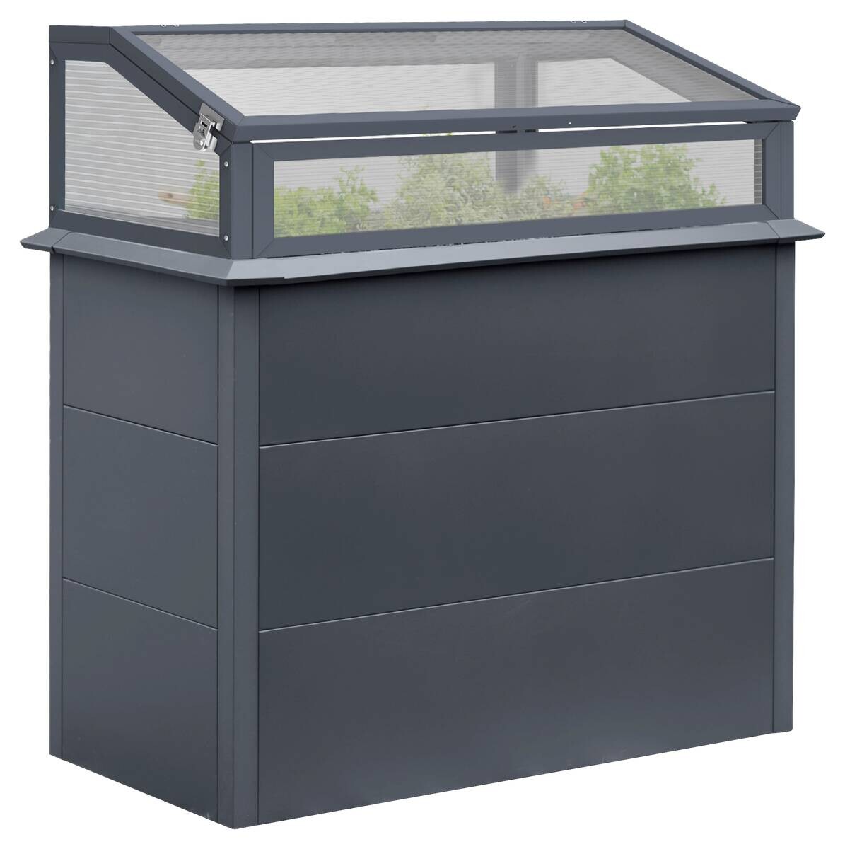 Westmann Hochbeet Primus anthrazit Stahl B/H/L: ca. 100x113x50 cm