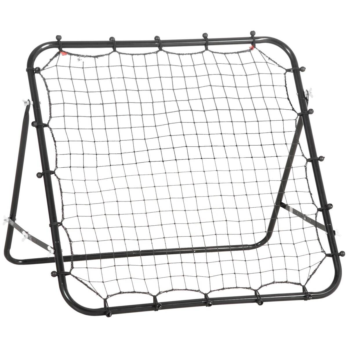 HOMCOM Kinder Fußballtor schwarz B/H/L: ca. 80x96x96 cm