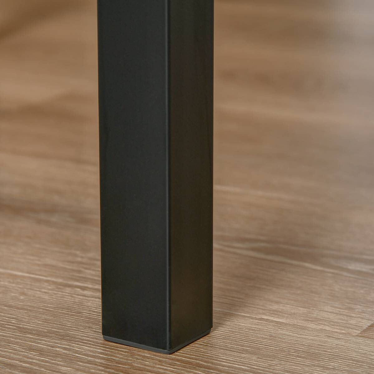 Essgruppe 835-090 natur schwarz B/H/T: ca. 70x76x70 cm