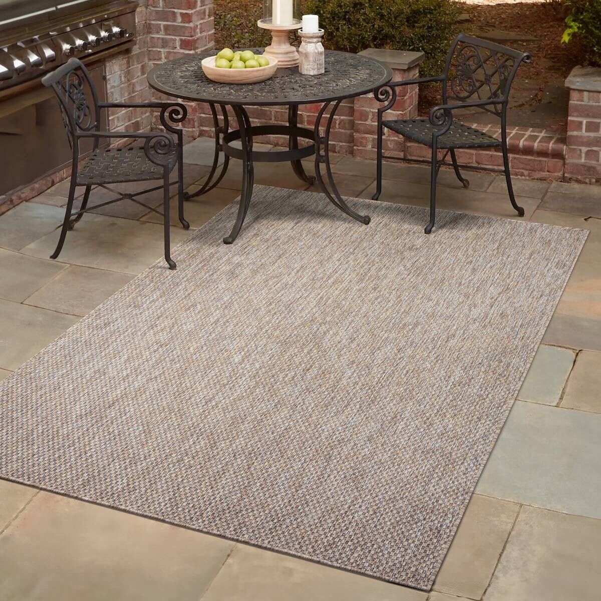 Sanat Outdoorteppich MELISSA braun B/L: ca. 120x170 cm