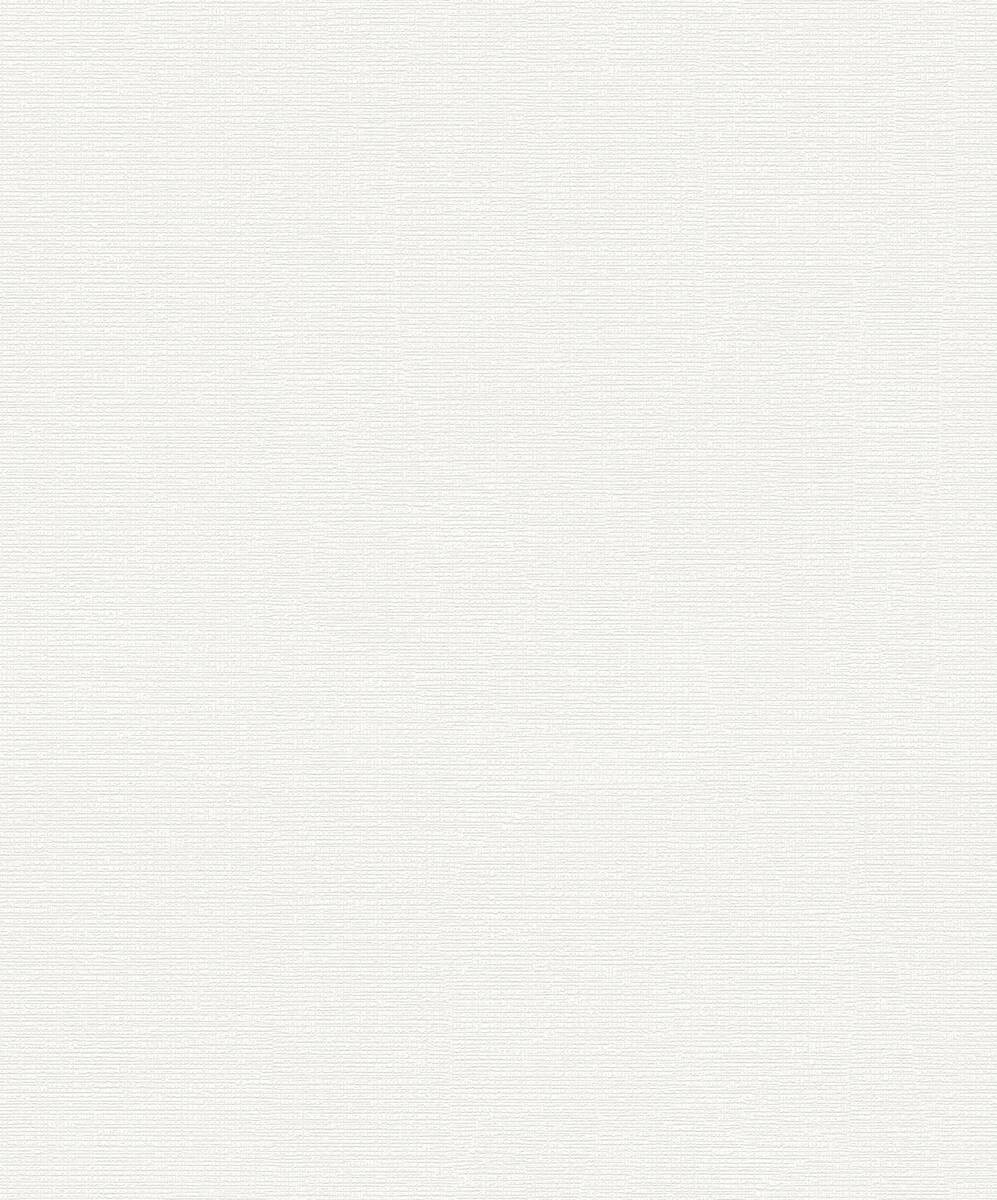 A.S.Creation Vliestapete Black & White Uni weiß B/L: ca. 53x1005 cm