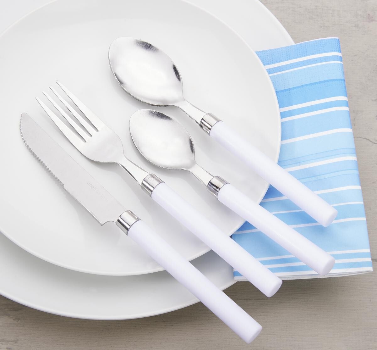 POCOline Besteckset sortiert Edelstahl 16 tlg.