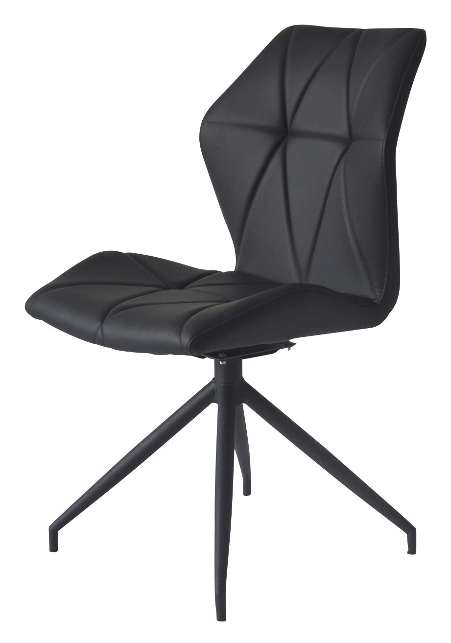 Stuhl  schwarz B/H/T: ca. 52x90x62 cm