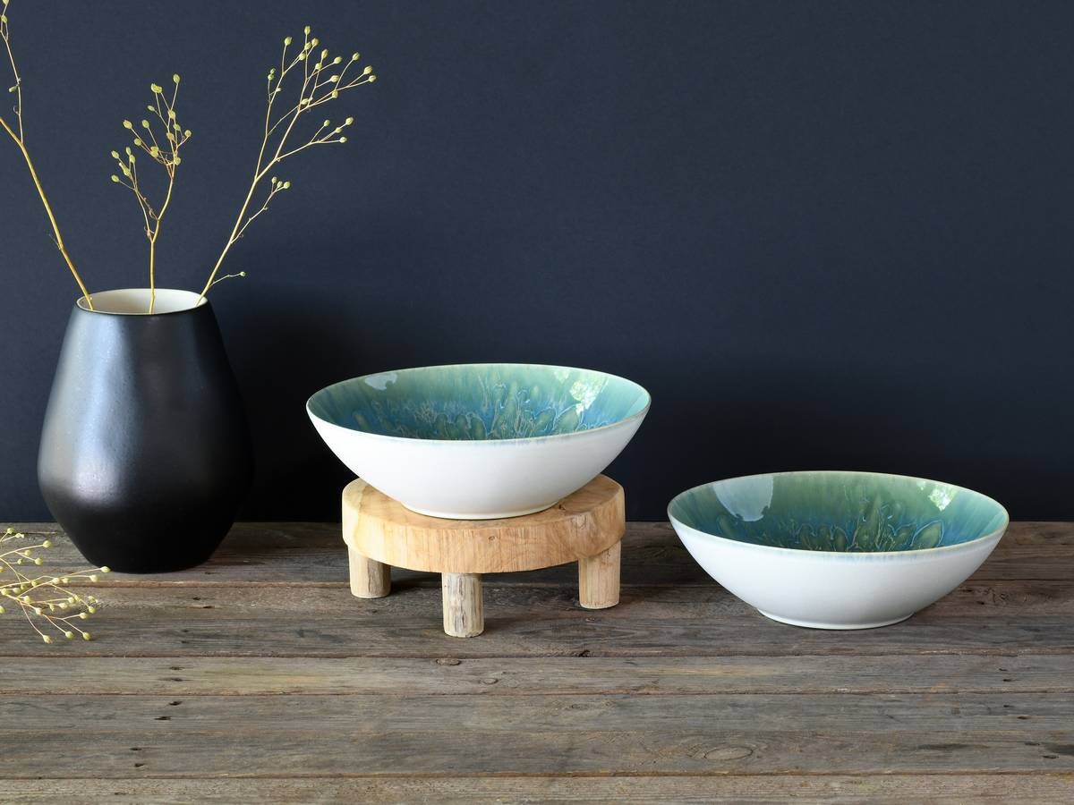 CreaTable Salatschale Yuki multicolor Steinzeug D: ca. 24 cm