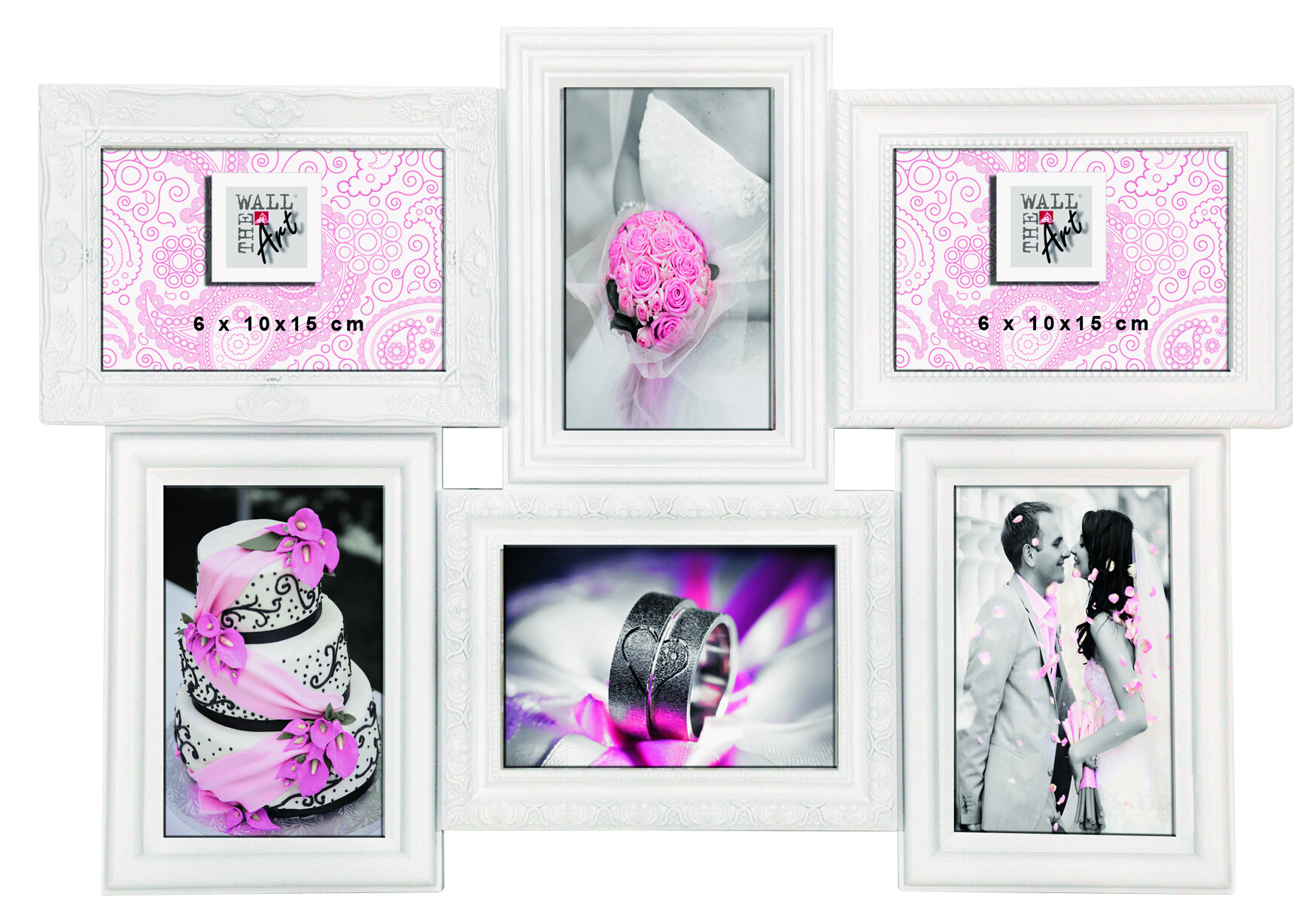 The Wall Galerierahmen weiß B/H/L: ca. 40x3x45 cm