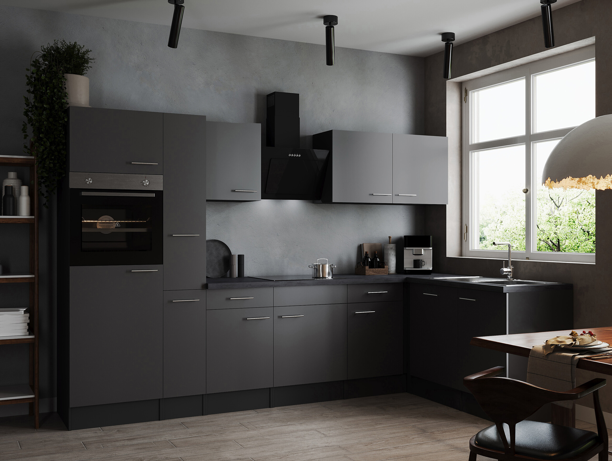 Winkelküche Oliver B/H/T: ca. 310x205x172 cm