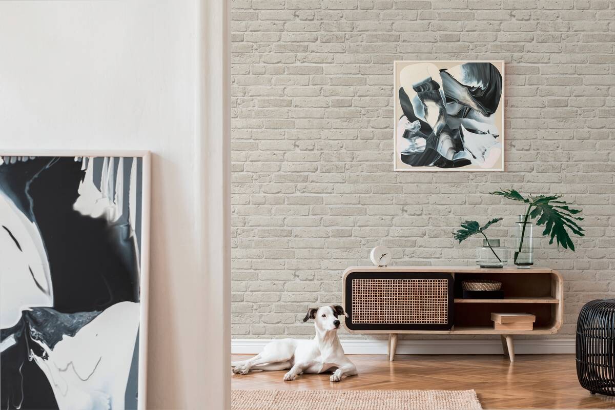 A.S.Creation Vliestapete Best of Wood`n Stone 2nd Edition Steine grau B/L: ca. 53x1005 cm