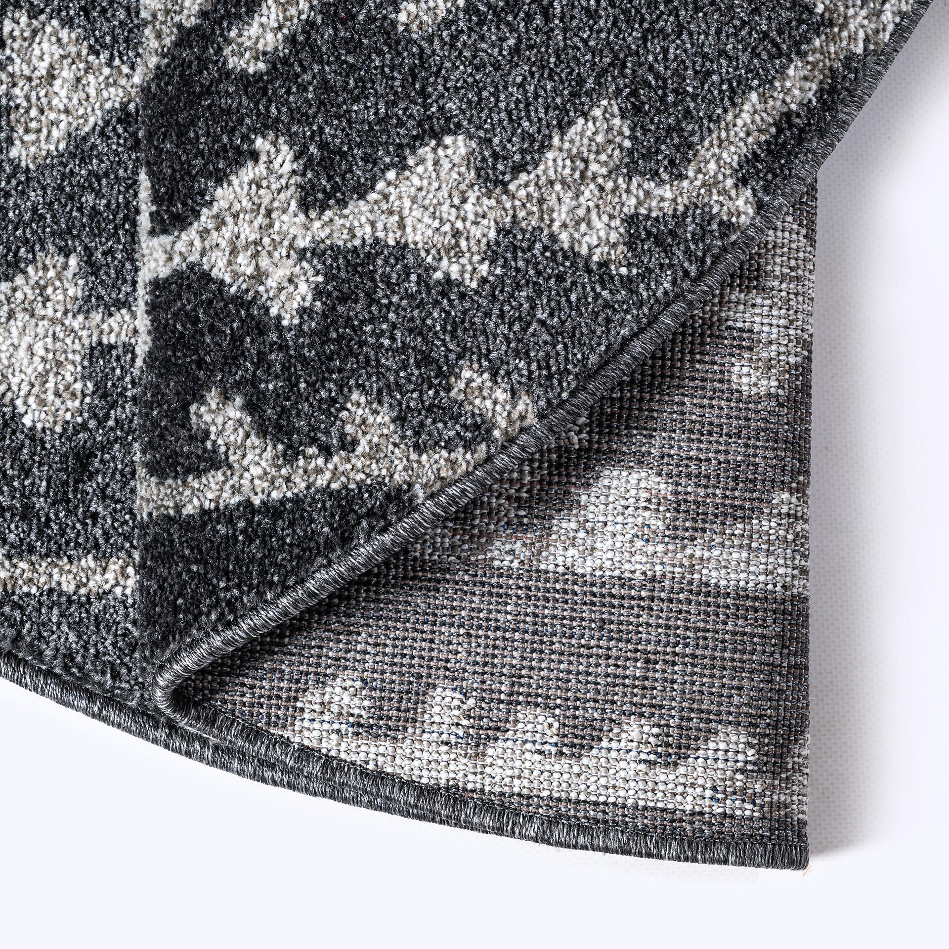 Sanat Teppich schwarz B/L: ca. 150x150 cm