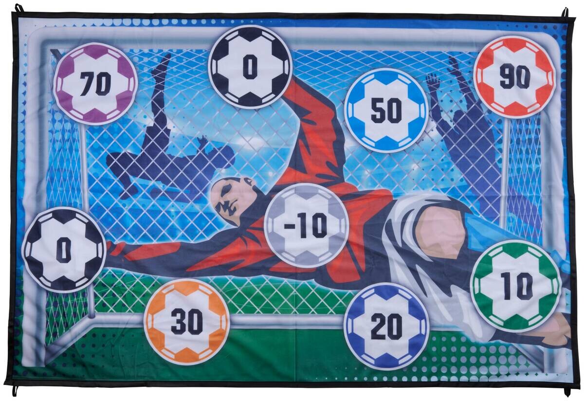 Eddy Toys Fußballtor Spielset mehrfarbig B/H/L: ca. 18,8x20x15,8 cm