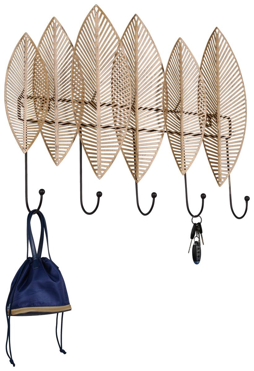 Wandgarderobe Palma gold Optik B/H/T: ca. 47x44x6 cm