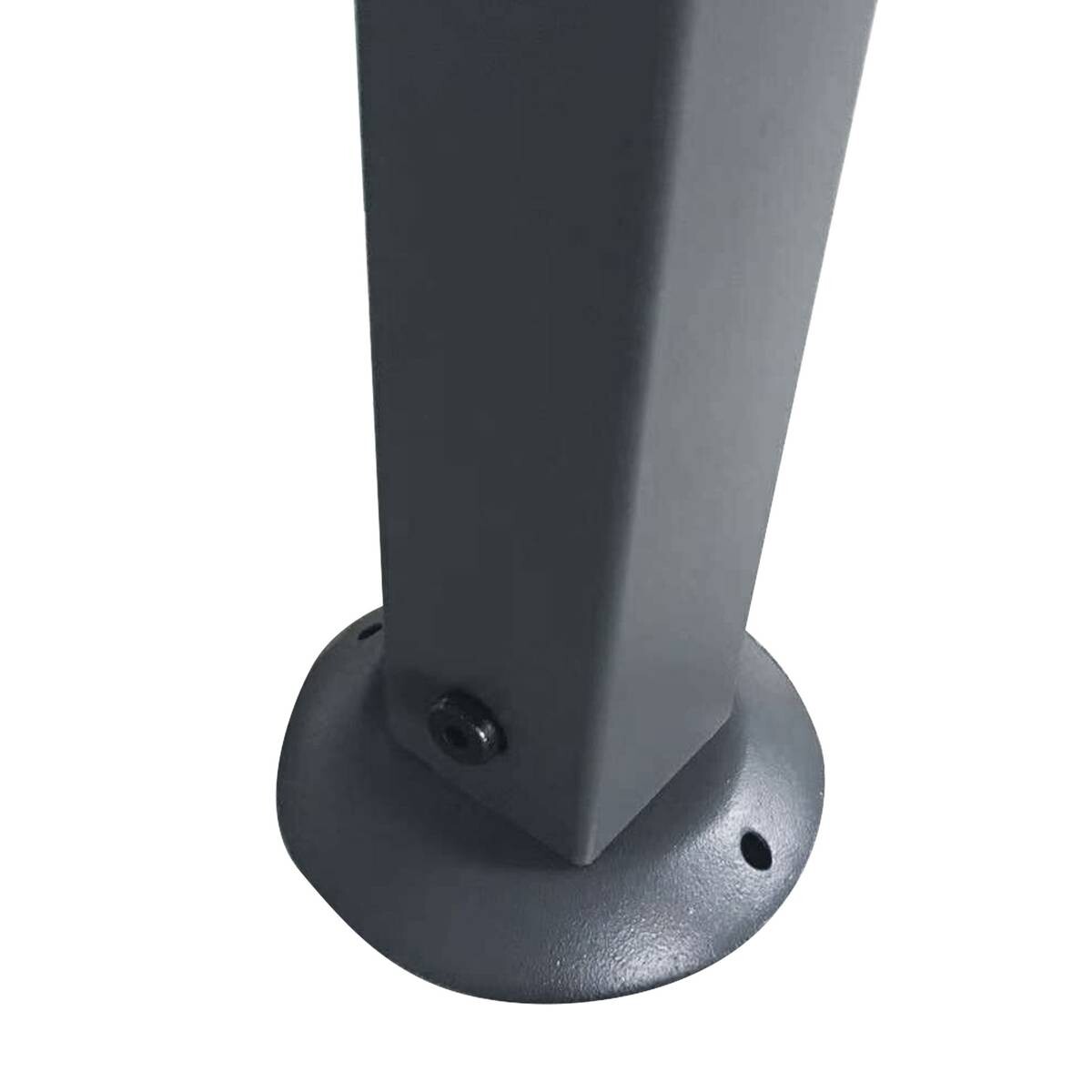 Outsunny Grillpavillon schwarz Stahl B/H/L: ca. 148x252x245 cm