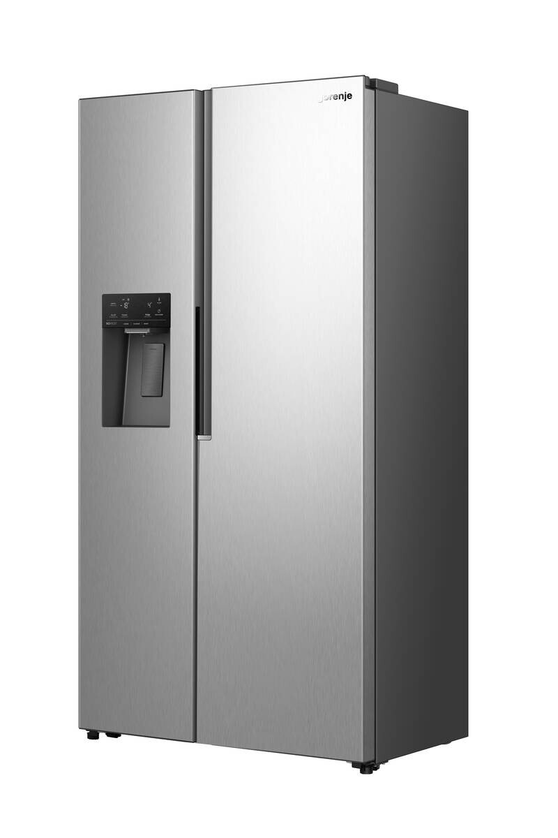 Gorenje Side-by-Side NRS917E61X Inox B/H/T: ca. 91,1x178,6x61,5 cm