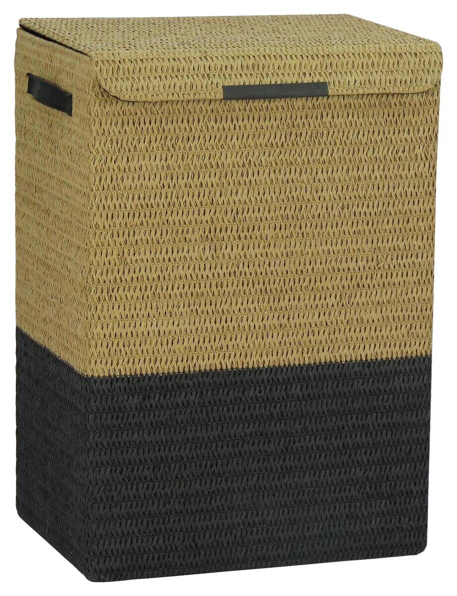 POCOline Wäschekorb khaki Papier B/H/L: ca. 41x58x31 cm