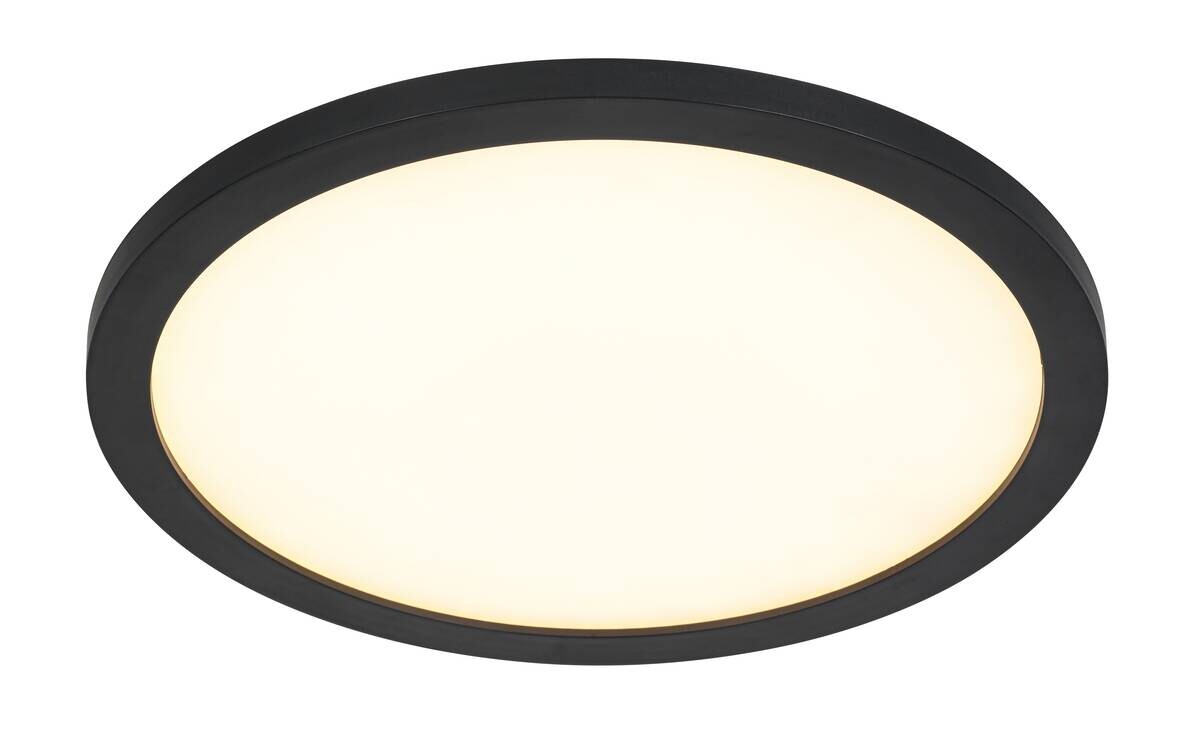 Nolo LED-Deckenpaneel Aria schwarz Kunststoff H/D: ca. 5x30 cm