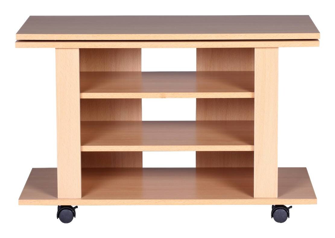 TV-Bank braun B/H/T: ca. 75x51x38 cm