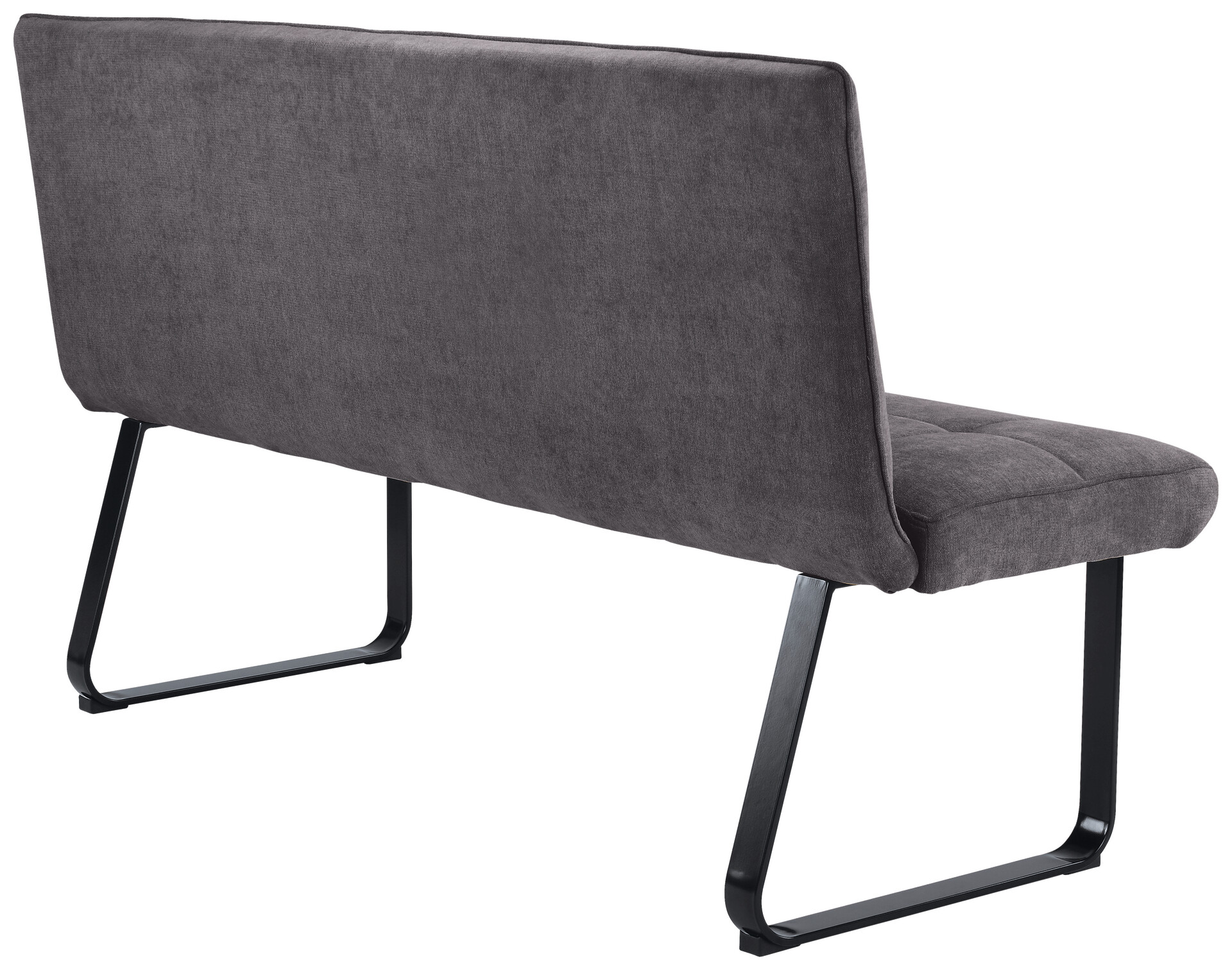 Bank TALEA dunkelgrau schwarz B/H/T: ca. 160x92x59 cm