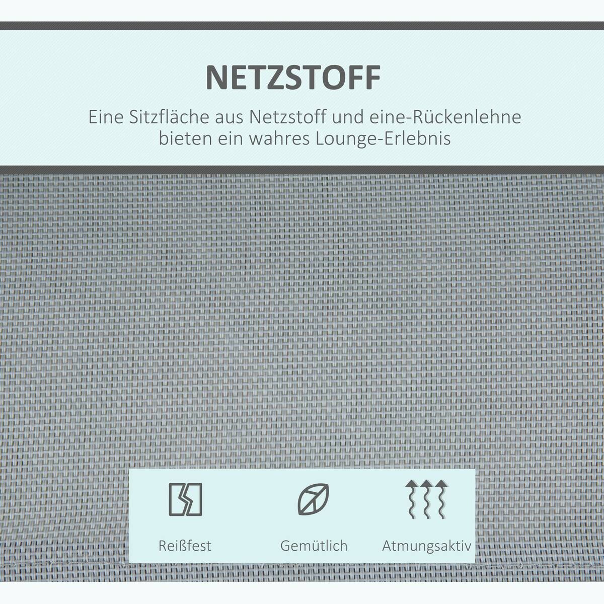 Outsunny Hollywoodschaukel creme Polyester B/H/L: ca. 110x153x170 cm