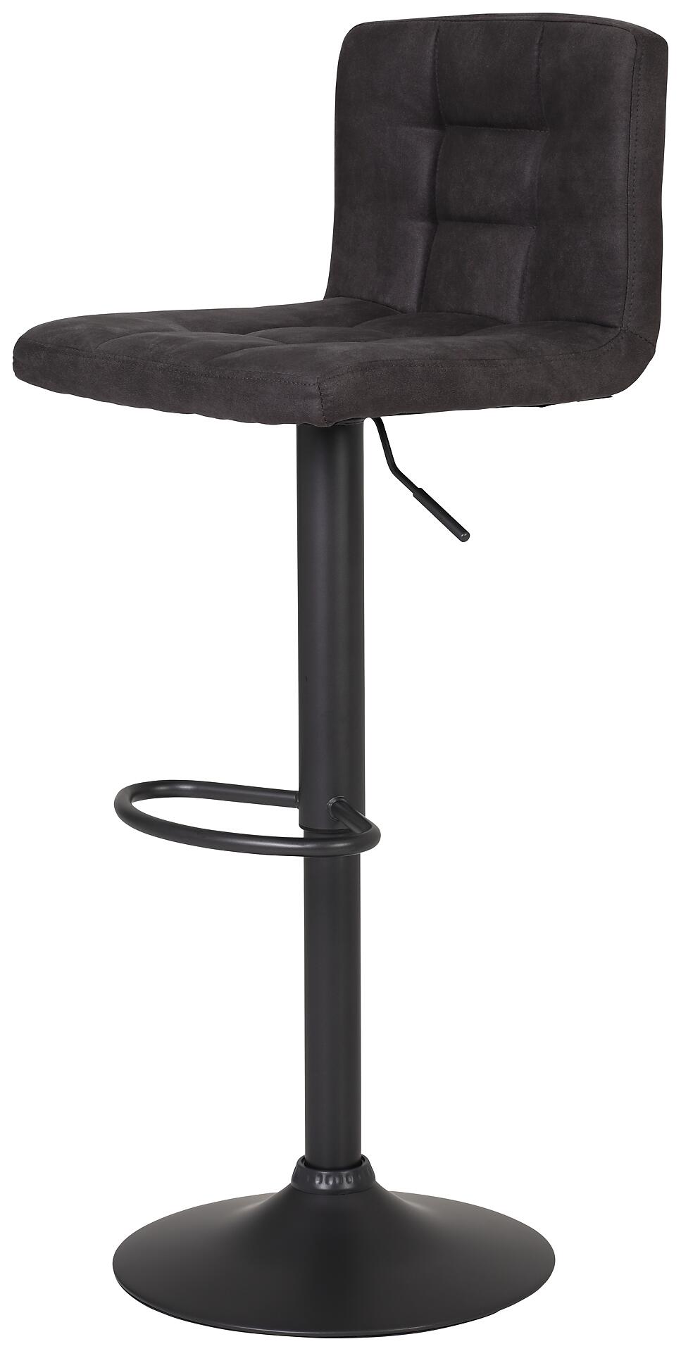 Barhocker Amanda anthrazit Vintage B/H/T: ca. 40x85x45 cm Barhocker Amanda anthrazit Vintage B/H/T: ca. 40x85x45 cm