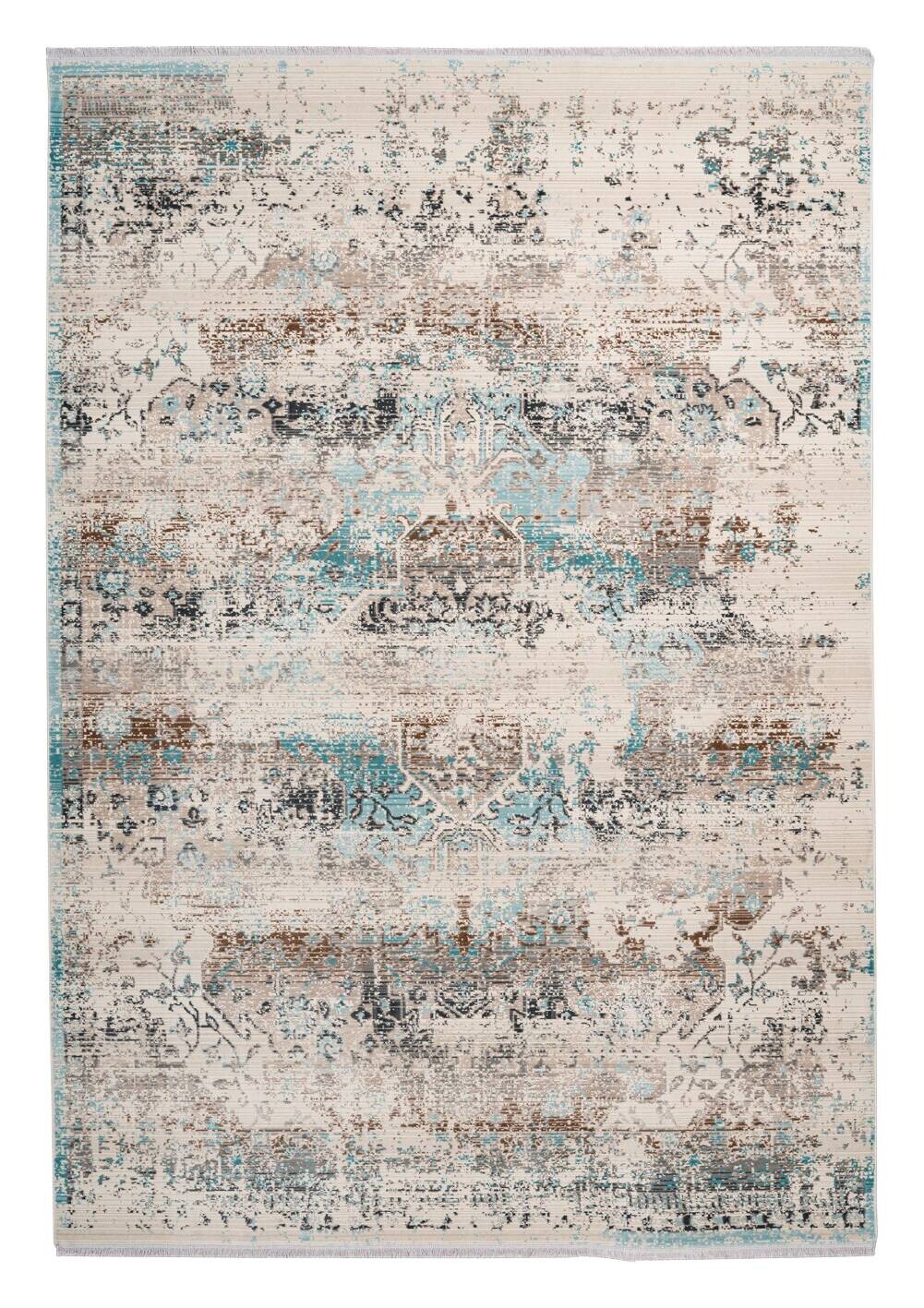 me gusta Kurzflorteppich Anouk 325 hellblau B/H/L: ca. 80x0,35x150 cm