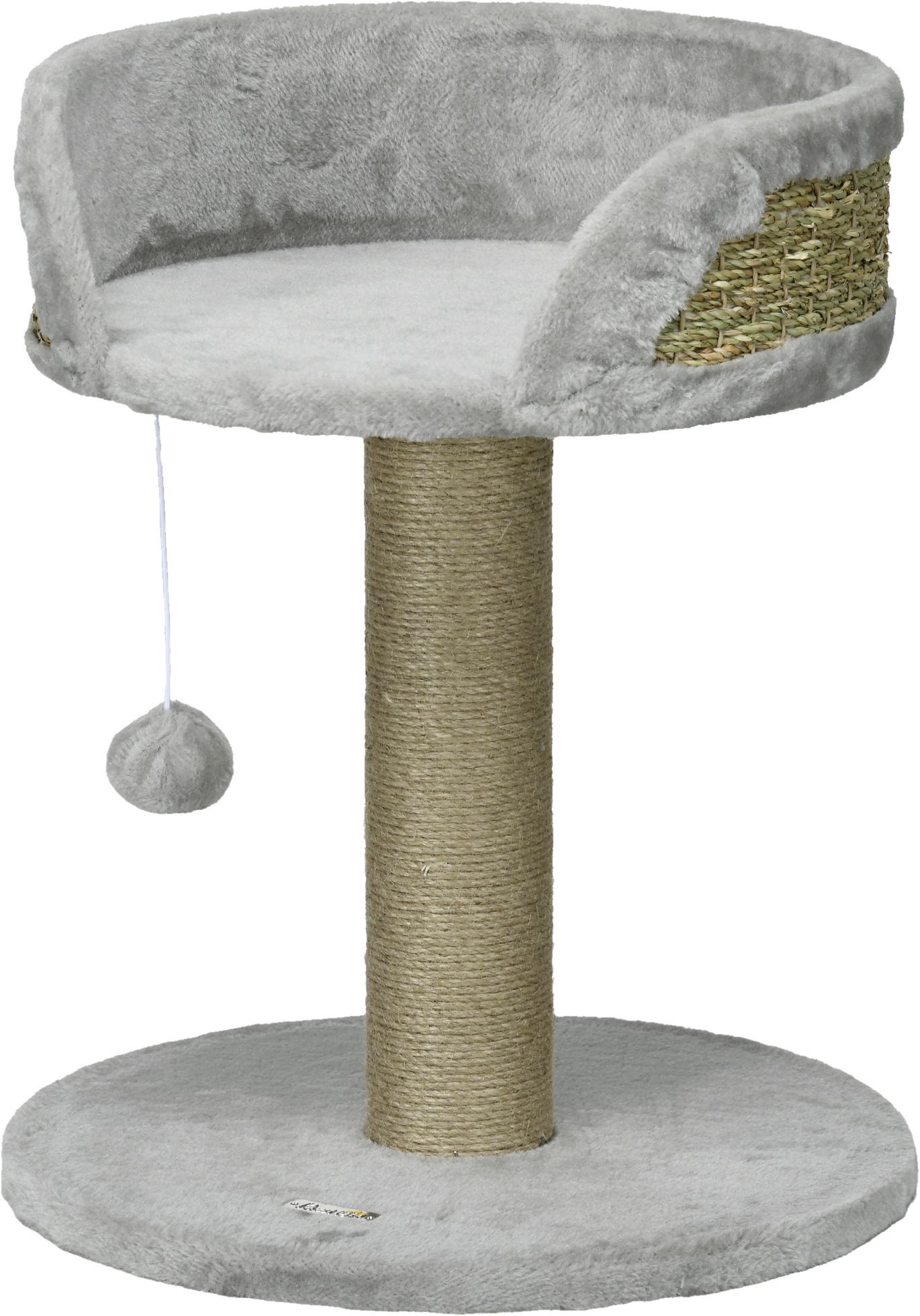 PawHut Kratzbaum grau Spanplatte B/H/L: ca. 40x49x40 cm