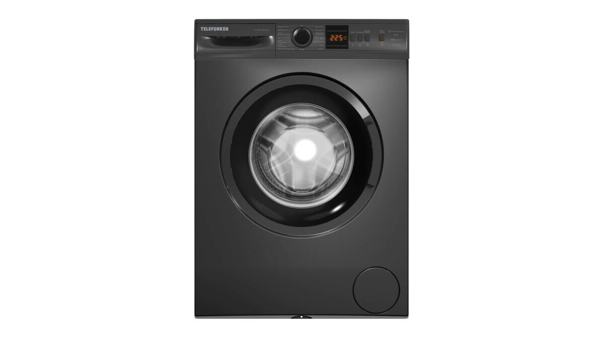 Telefunken Waschmaschine TF-WM-5141T1DI dark Inox B/H/T: ca. 60x85x53 cm ca. 8 kg
