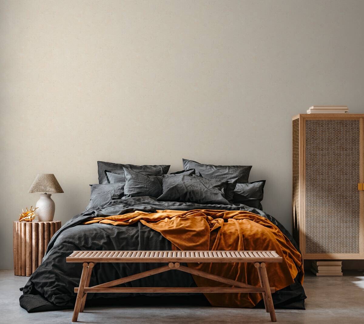 A.S.Creation Vliestapete beige B/H/D: ca. 53x1005x9 cm