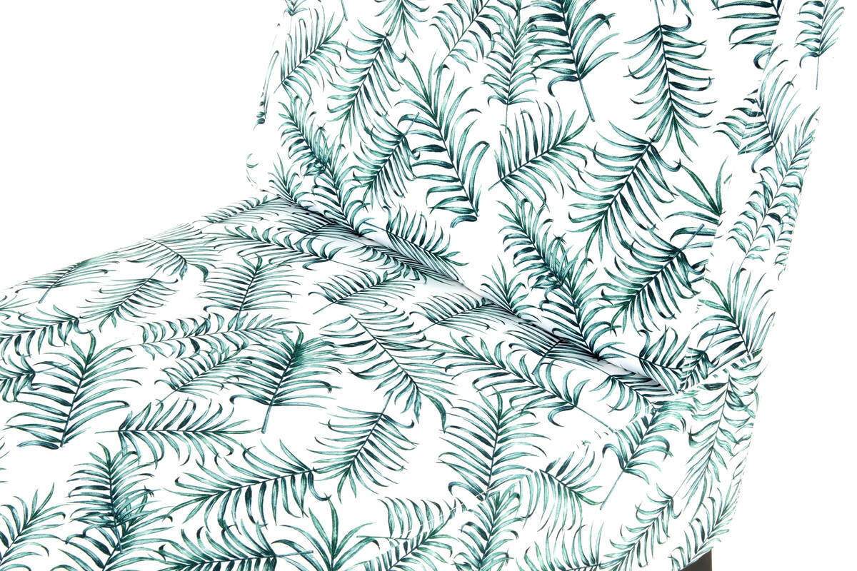 Stuhl Indira 200 grün Microfaser B/H/T: ca. 56x73,5x84 cm