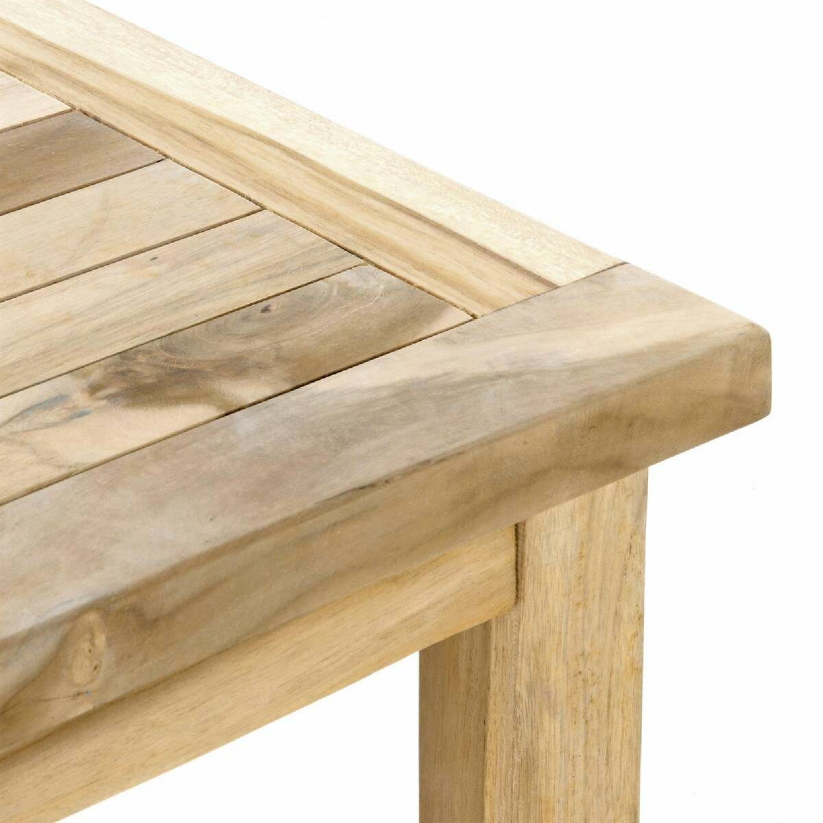 VCM Beistelltisch natur Holz B/H/T: ca. 50x50x50 cm