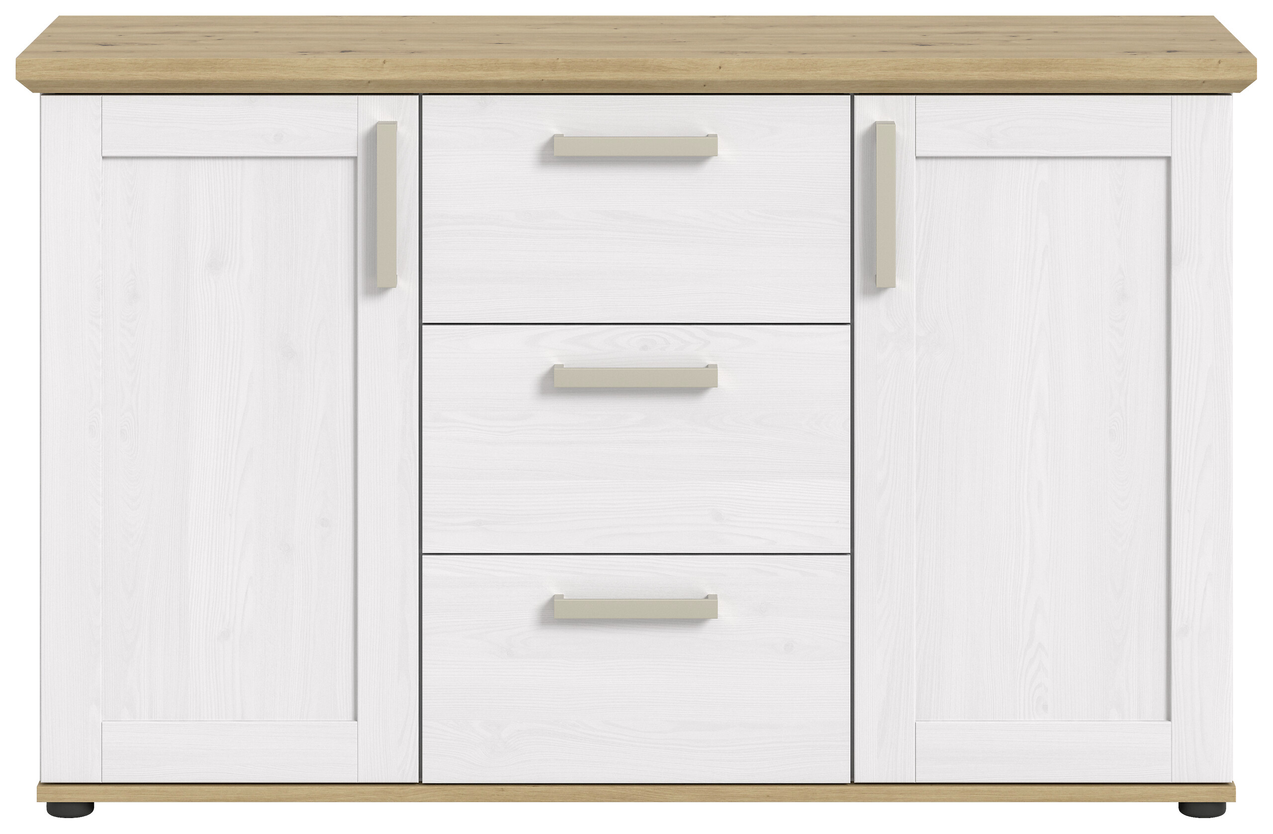 Sideboard VERONA Lärche Nachbildung Eiche Nachbildung B/H/T: ca. 129x80x40 cm Sideboard VERONA Lärche Nachbildung Eiche Nachbildung B/H/T: ca. 129x80x40 cm