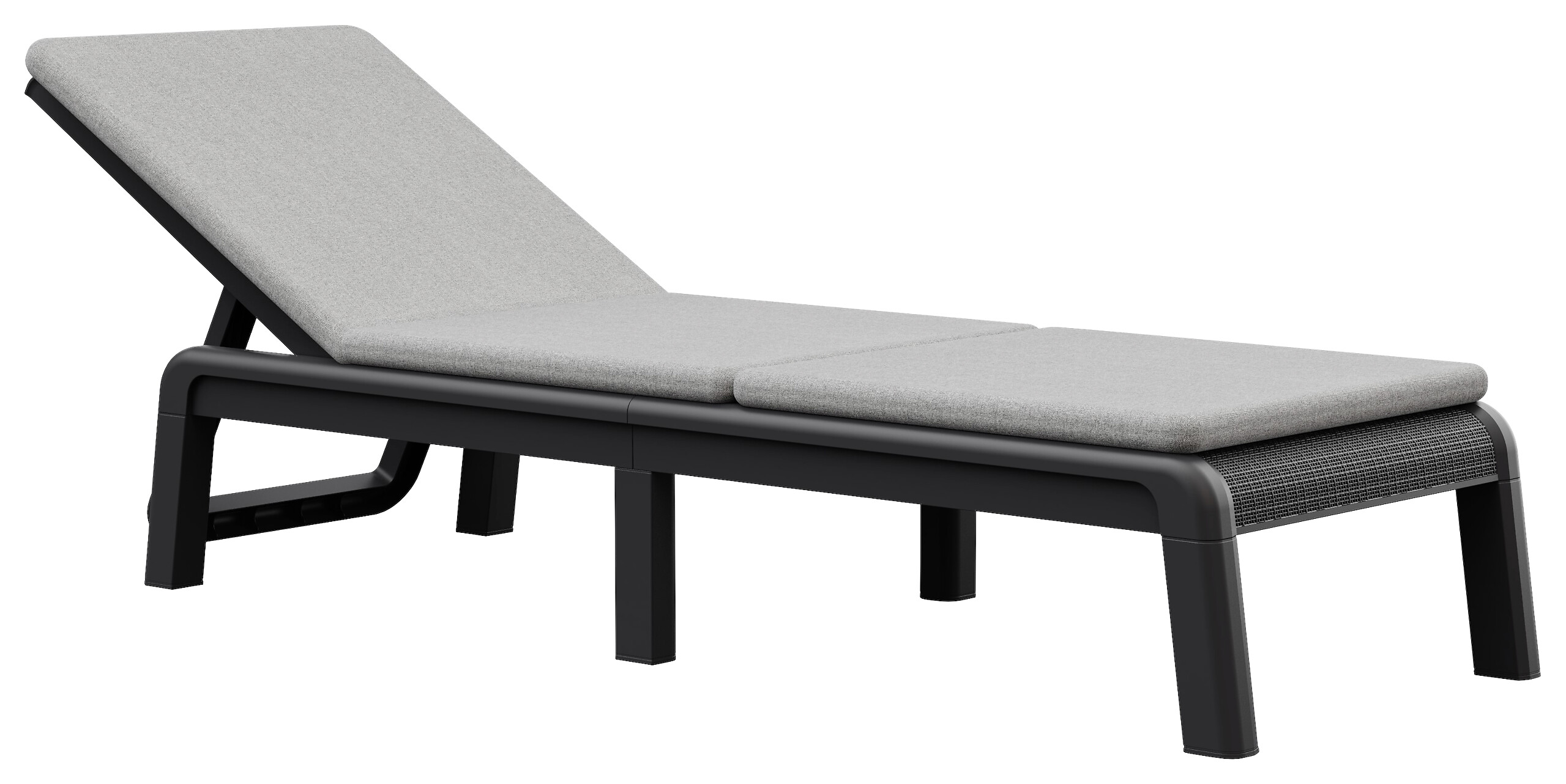Jardin Gartenliege Mallorca Graphit Kunststoff