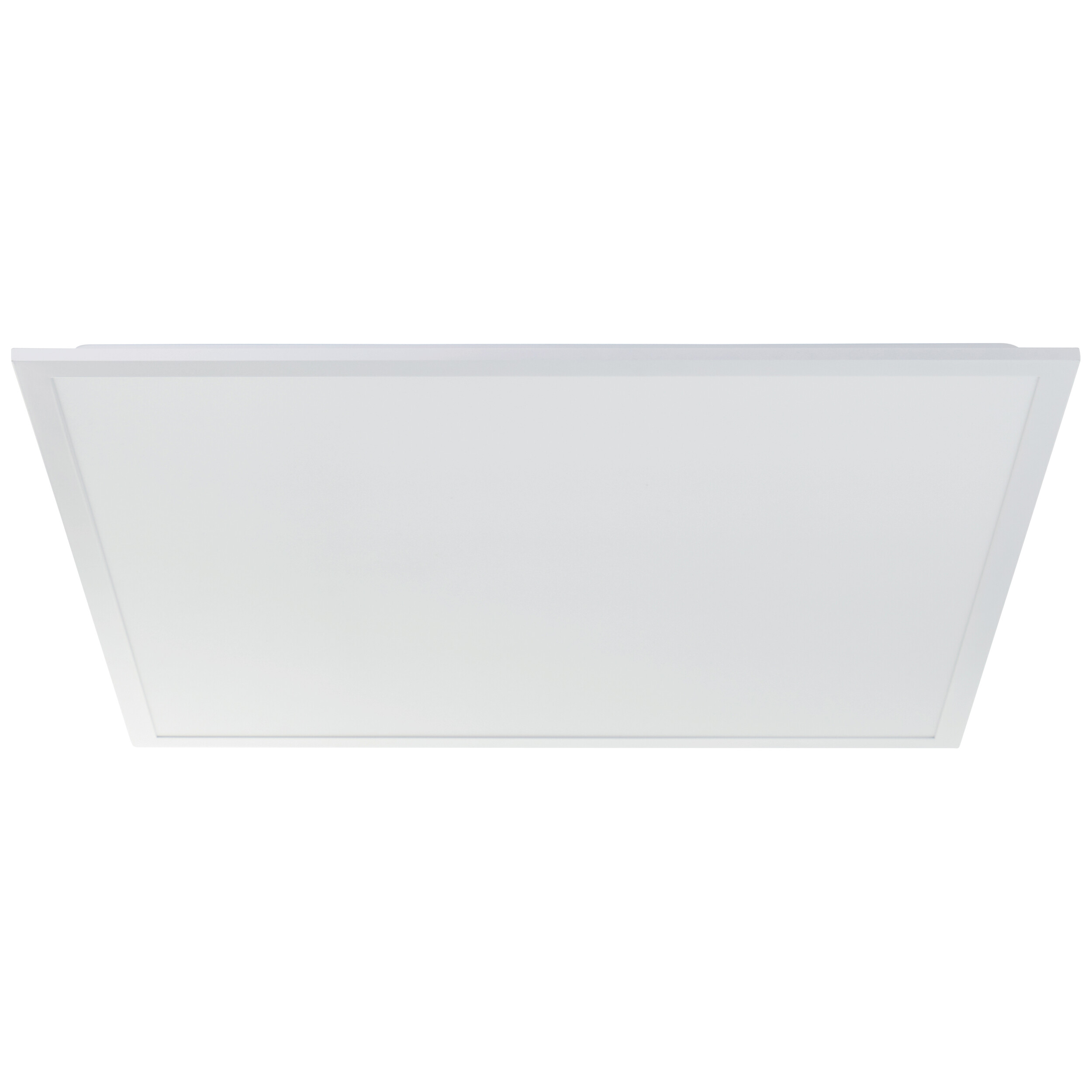 Brilliant LED-Deckenleuchte Briston weiß Metall Kunststoff B/H/L: ca. 63x7,5x63 cm