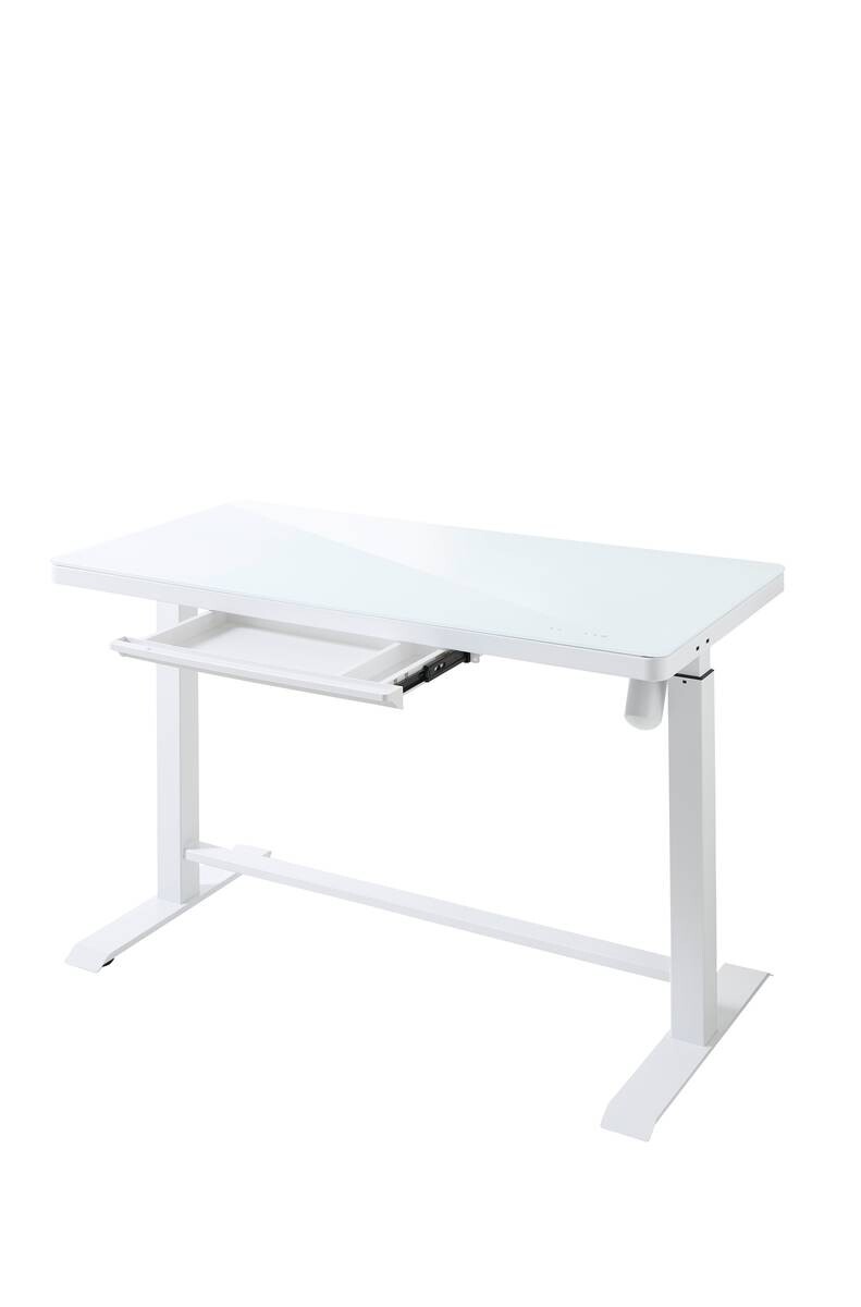 höhenverstellbarer Schreibtisch Lift4Home weiß B/H/T: ca. 120x72x60 cm