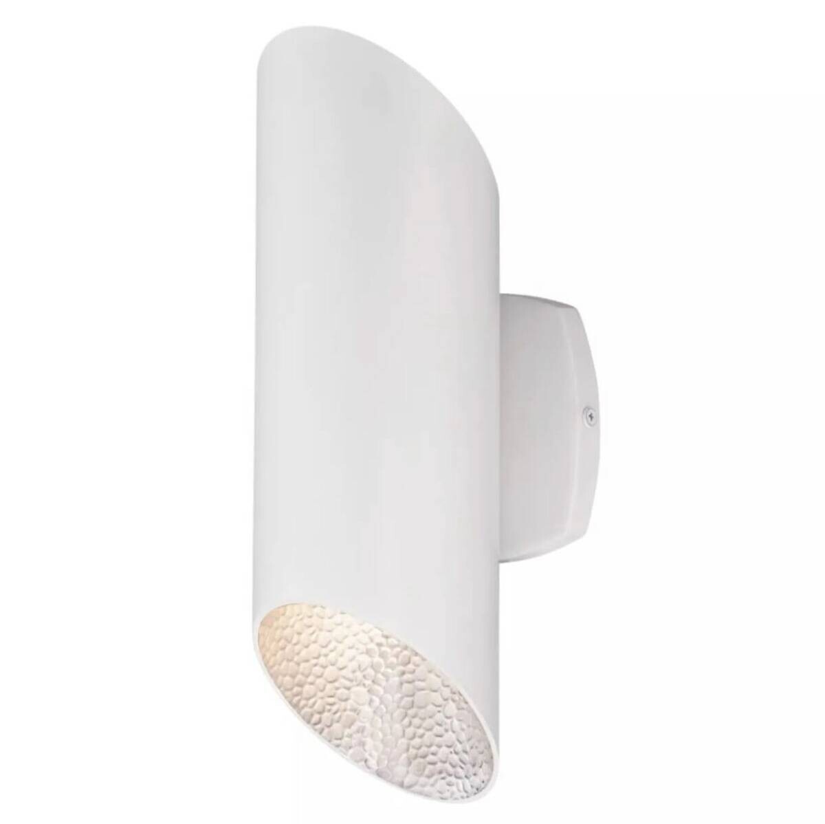 Westinghouse LED-Außenwandleuchte Skyline weiß Aluminium B/H/L: ca. 12x36x15 cm