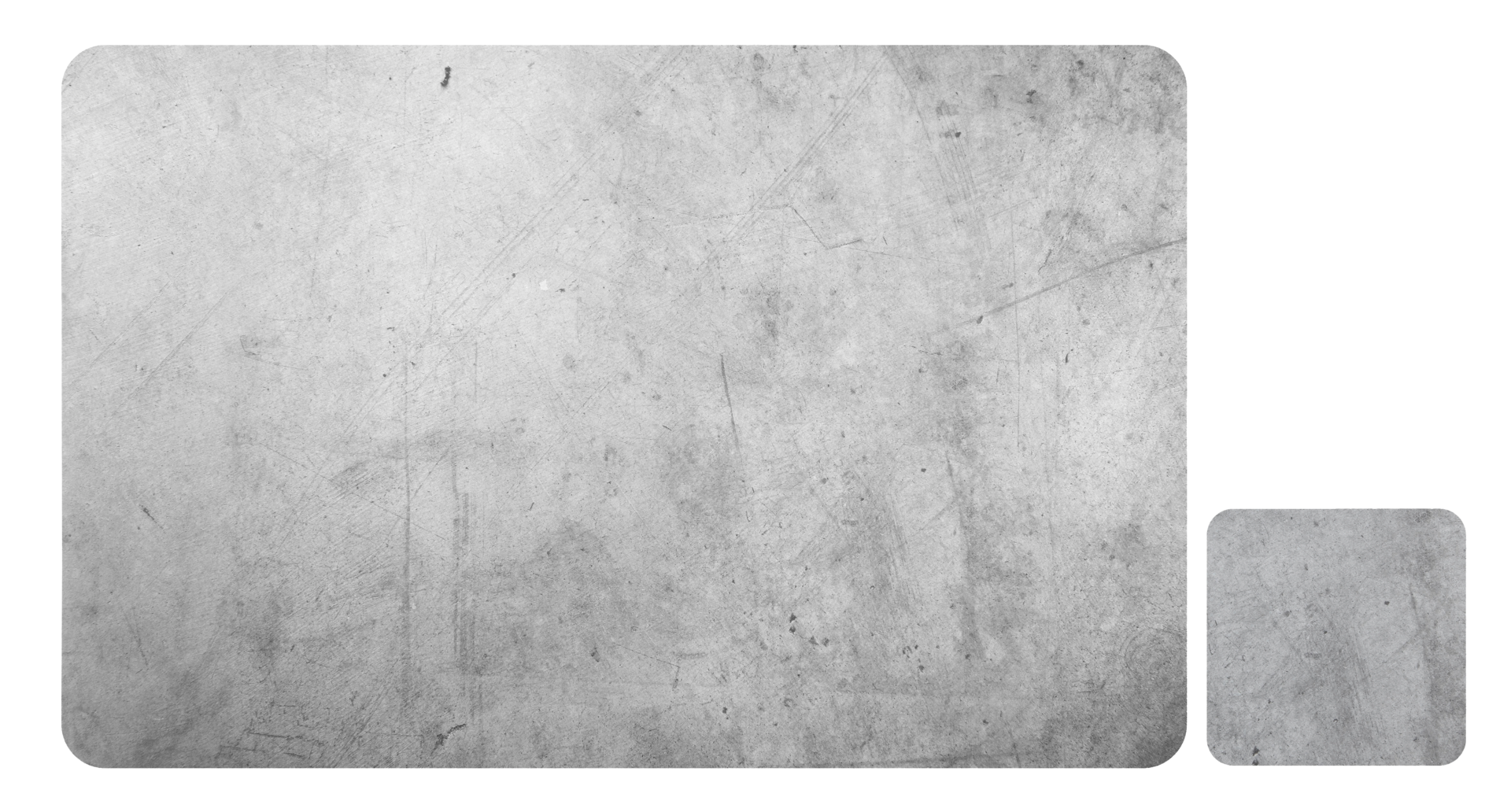 Platzset grau Polypropylen B/L: ca. 44x28 cm