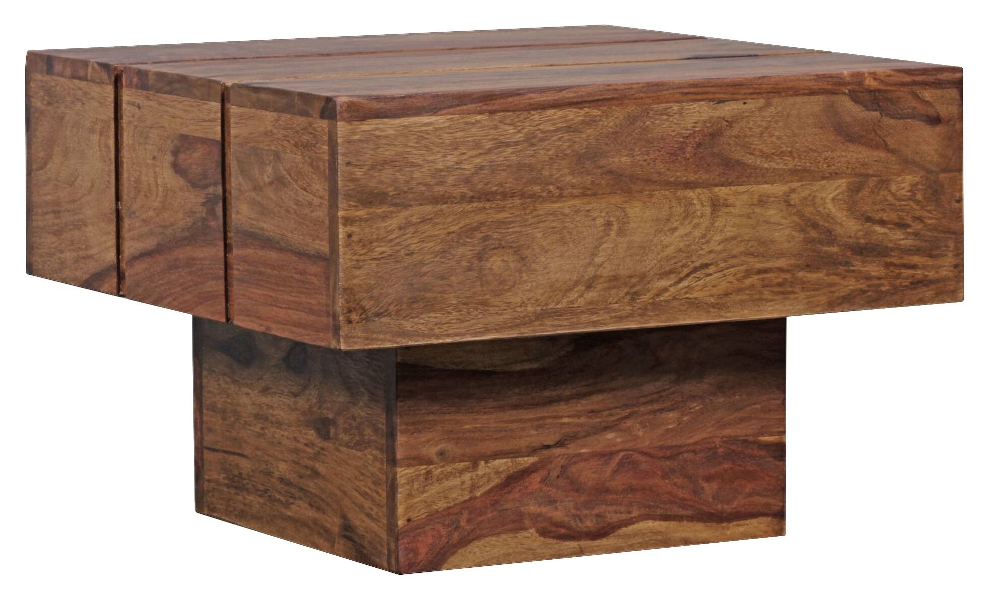 Beistelltisch natur Echtholz B/H/T: ca. 44x30x44 cm