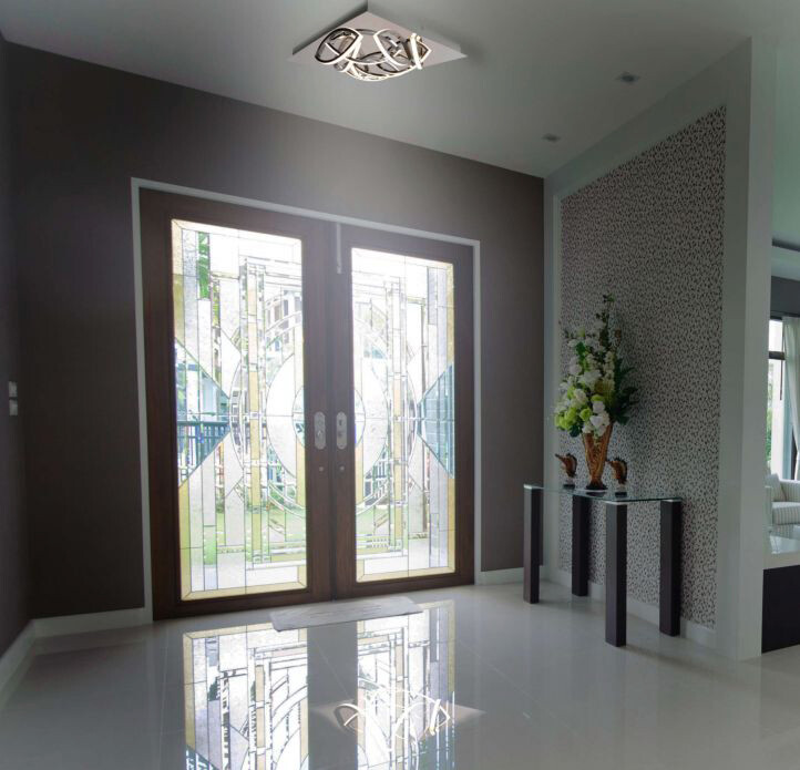 Näve Leuchten LED Deckenleuchte NV1228842 Chrom Aluminium B/H/T: ca. 41x9x41 cm null 9 Brennstellen